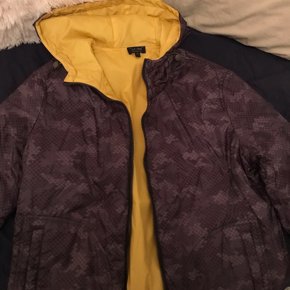 Armani jeans reversible jacket